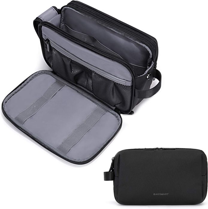 BAGSMART Travel Toiletry Organizer Dopp Kit for Men